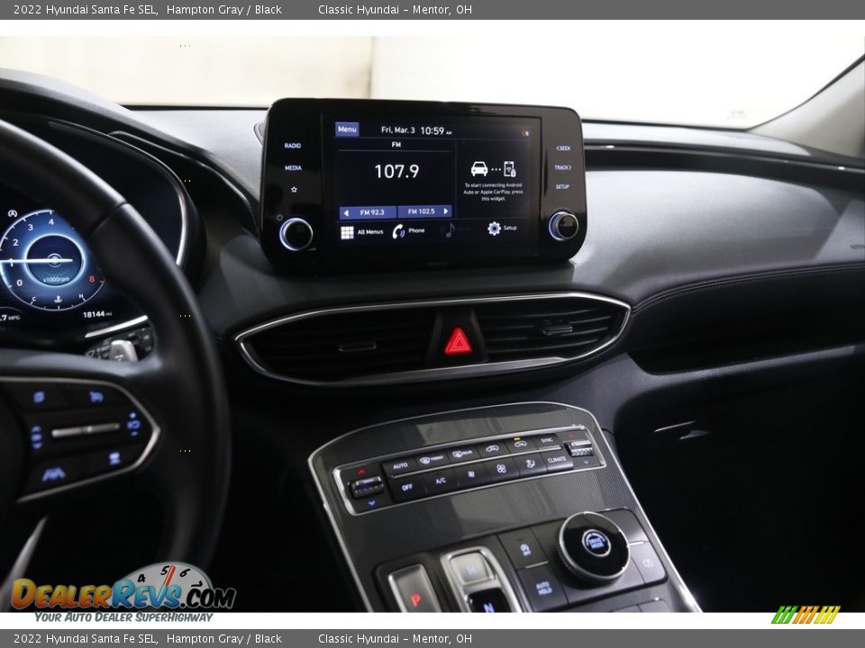 2022 Hyundai Santa Fe SEL Hampton Gray / Black Photo #9