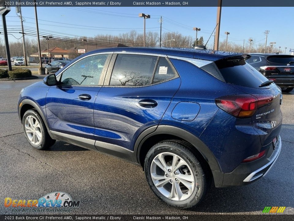 2023 Buick Encore GX Preferred AWD Sapphire Metallic / Ebony Photo #2