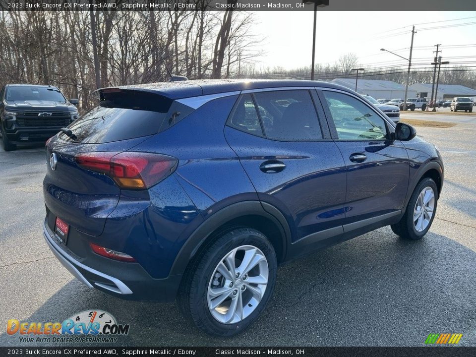 2023 Buick Encore GX Preferred AWD Sapphire Metallic / Ebony Photo #3