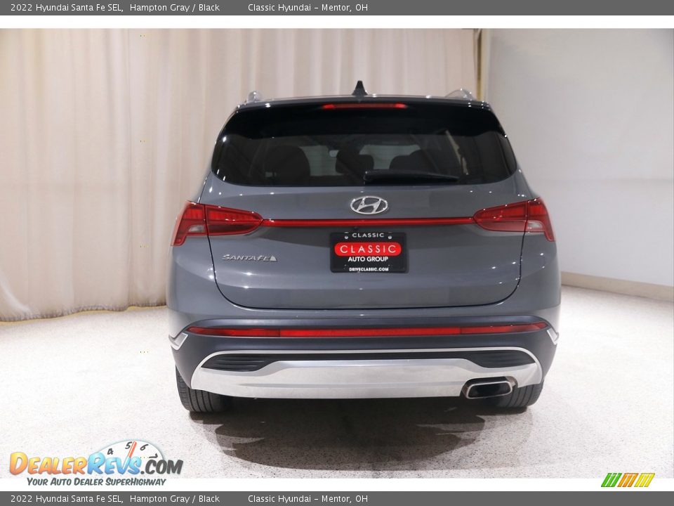 2022 Hyundai Santa Fe SEL Hampton Gray / Black Photo #18