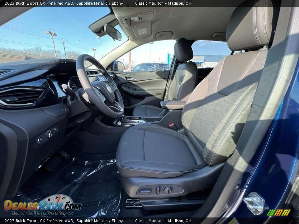 2023 Buick Encore GX Preferred AWD Sapphire Metallic / Ebony Photo #6