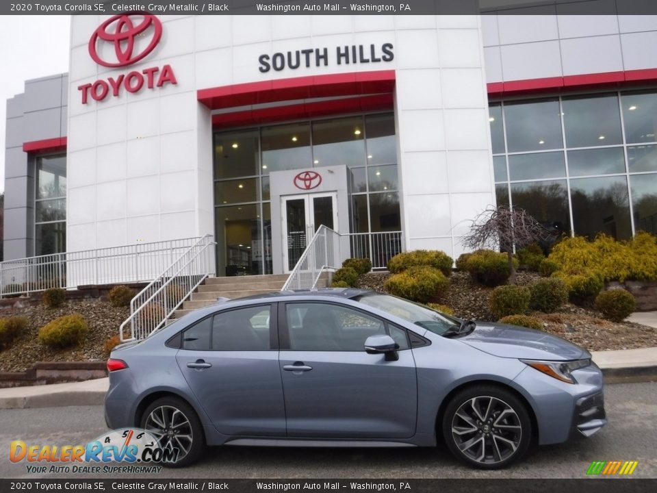 2020 Toyota Corolla SE Celestite Gray Metallic / Black Photo #2