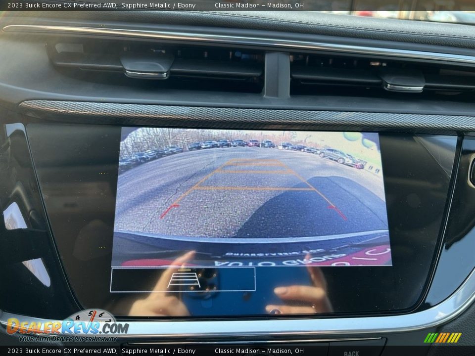 2023 Buick Encore GX Preferred AWD Sapphire Metallic / Ebony Photo #12