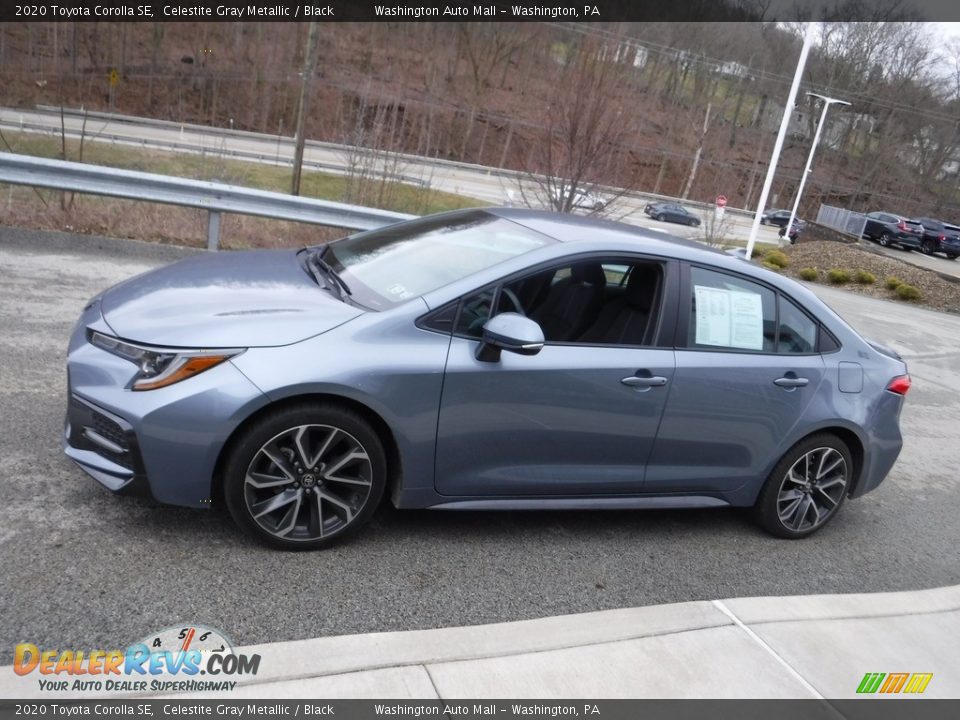 2020 Toyota Corolla SE Celestite Gray Metallic / Black Photo #12