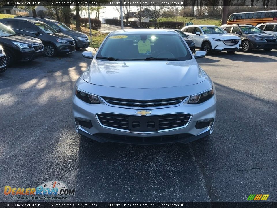 2017 Chevrolet Malibu LT Silver Ice Metallic / Jet Black Photo #3