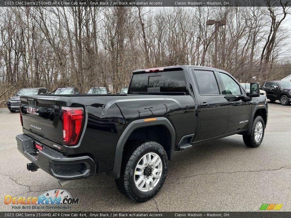 2023 GMC Sierra 2500HD AT4 Crew Cab 4x4 Onyx Black / Jet Black w/Kalahari Accents Photo #3