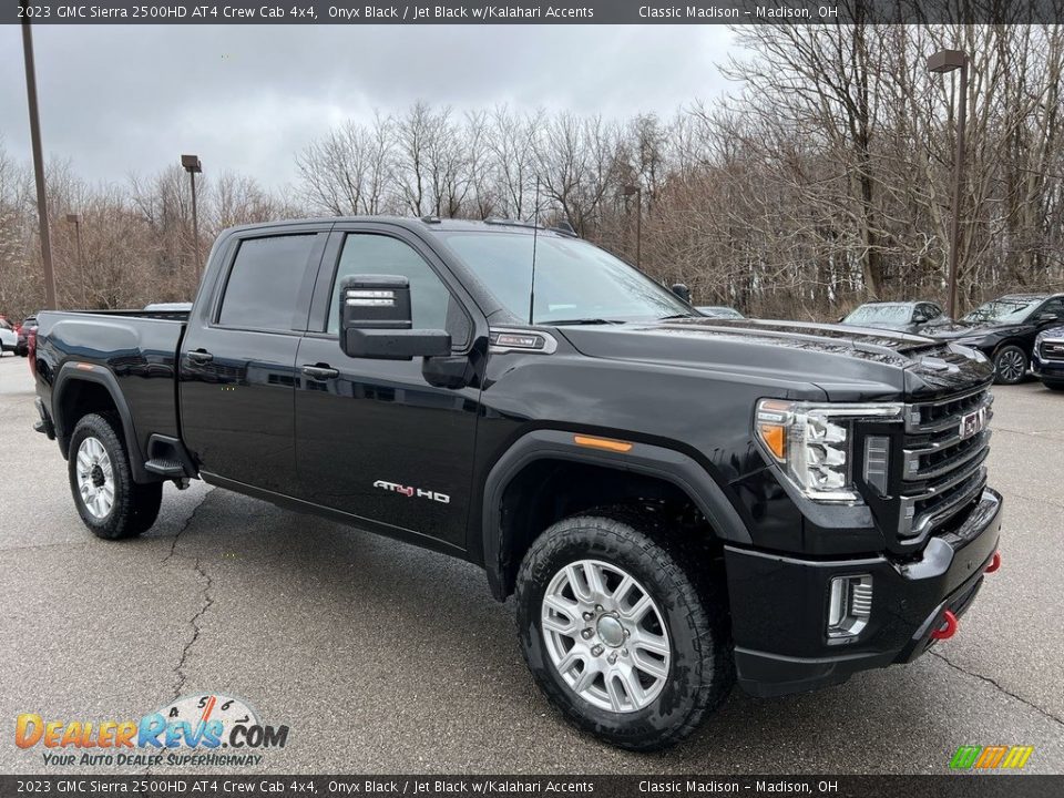 2023 GMC Sierra 2500HD AT4 Crew Cab 4x4 Onyx Black / Jet Black w/Kalahari Accents Photo #4