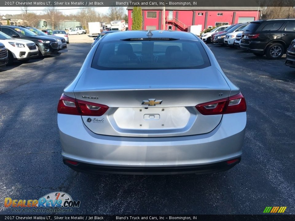 2017 Chevrolet Malibu LT Silver Ice Metallic / Jet Black Photo #8