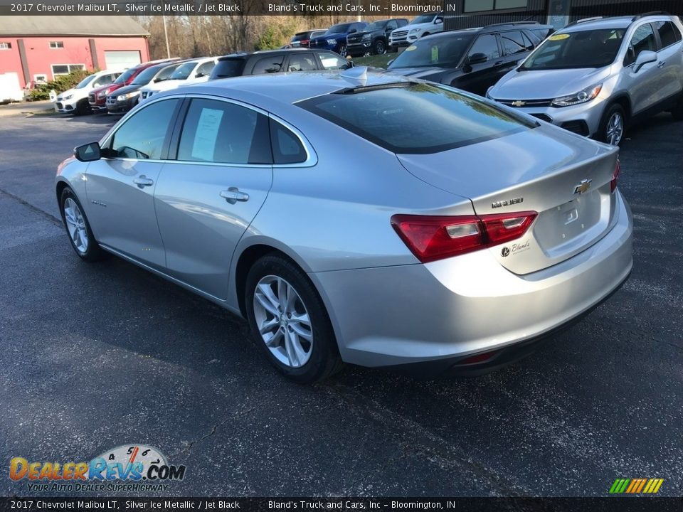 2017 Chevrolet Malibu LT Silver Ice Metallic / Jet Black Photo #9