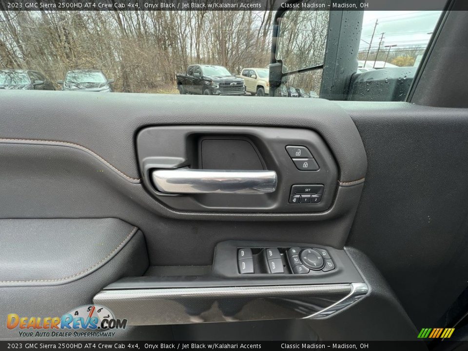 2023 GMC Sierra 2500HD AT4 Crew Cab 4x4 Onyx Black / Jet Black w/Kalahari Accents Photo #8