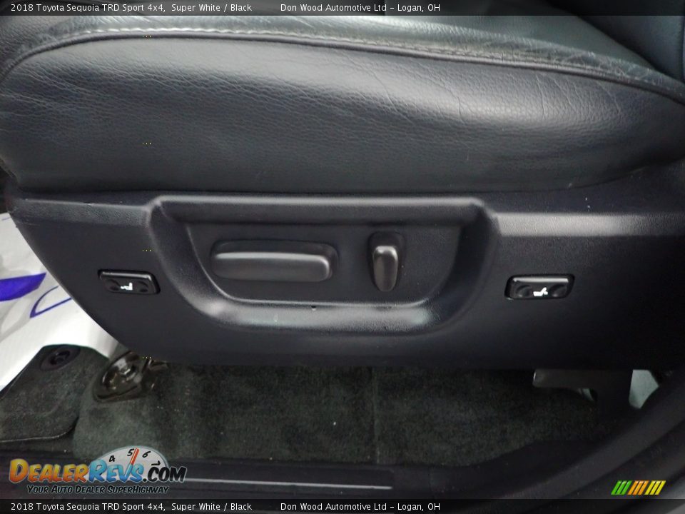2018 Toyota Sequoia TRD Sport 4x4 Super White / Black Photo #15