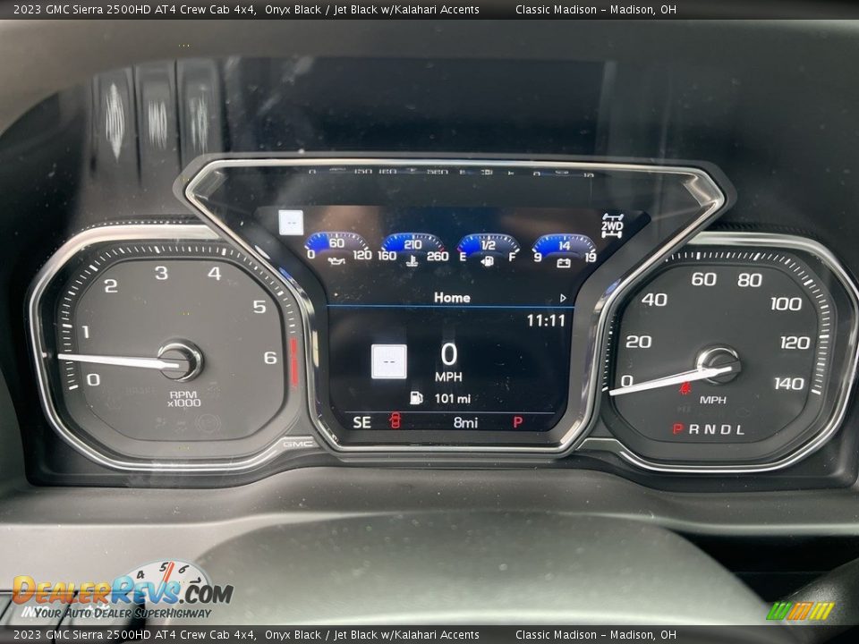 2023 GMC Sierra 2500HD AT4 Crew Cab 4x4 Onyx Black / Jet Black w/Kalahari Accents Photo #10