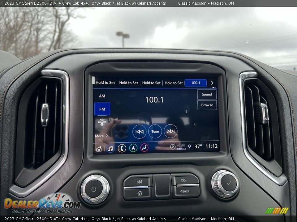 2023 GMC Sierra 2500HD AT4 Crew Cab 4x4 Onyx Black / Jet Black w/Kalahari Accents Photo #11