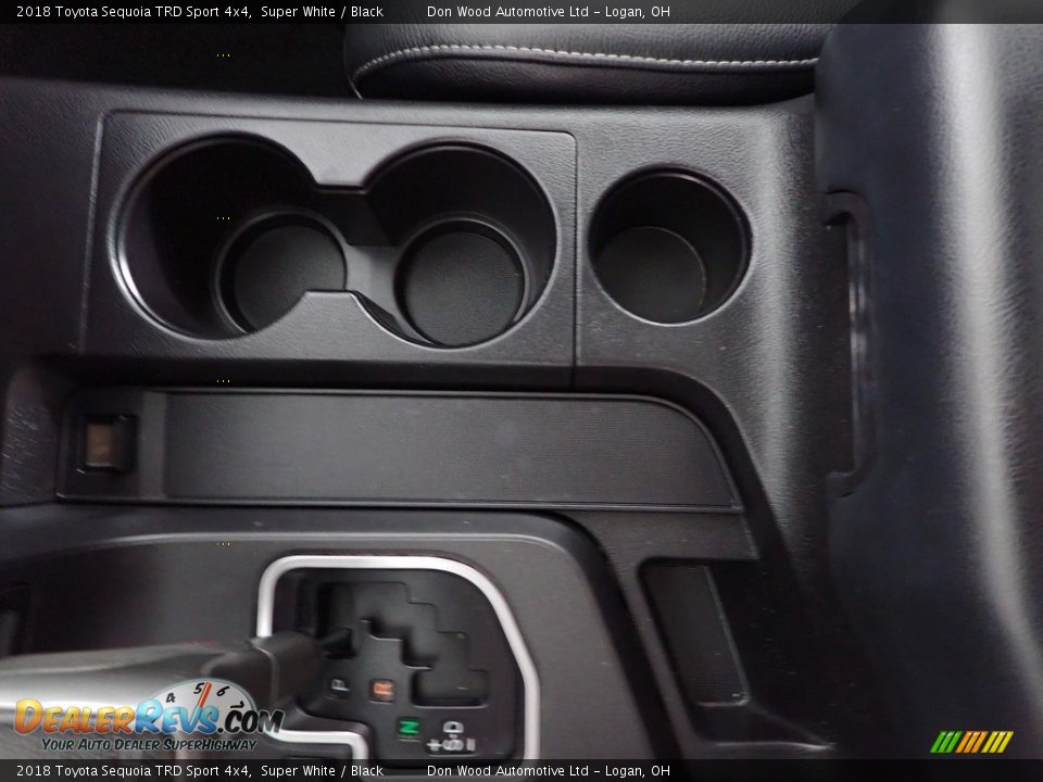 2018 Toyota Sequoia TRD Sport 4x4 Super White / Black Photo #23