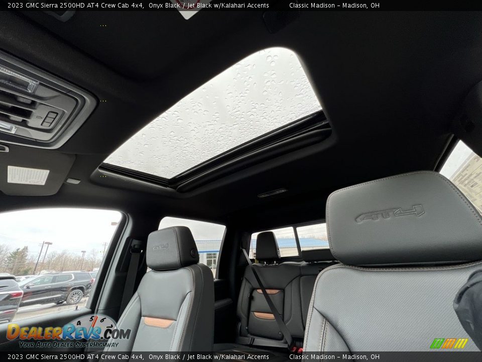 2023 GMC Sierra 2500HD AT4 Crew Cab 4x4 Onyx Black / Jet Black w/Kalahari Accents Photo #16
