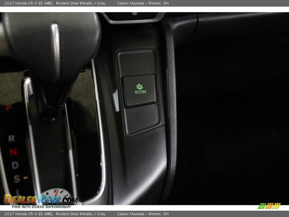 2017 Honda CR-V EX AWD Modern Steel Metallic / Gray Photo #14