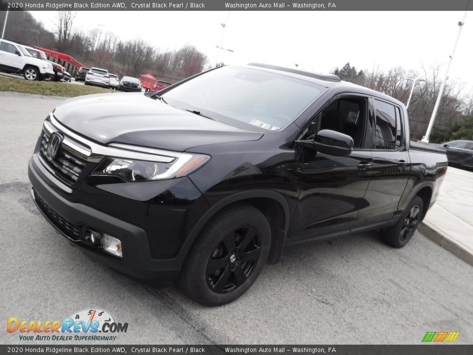 2020 Honda Ridgeline Black Edition AWD Crystal Black Pearl / Black Photo #7