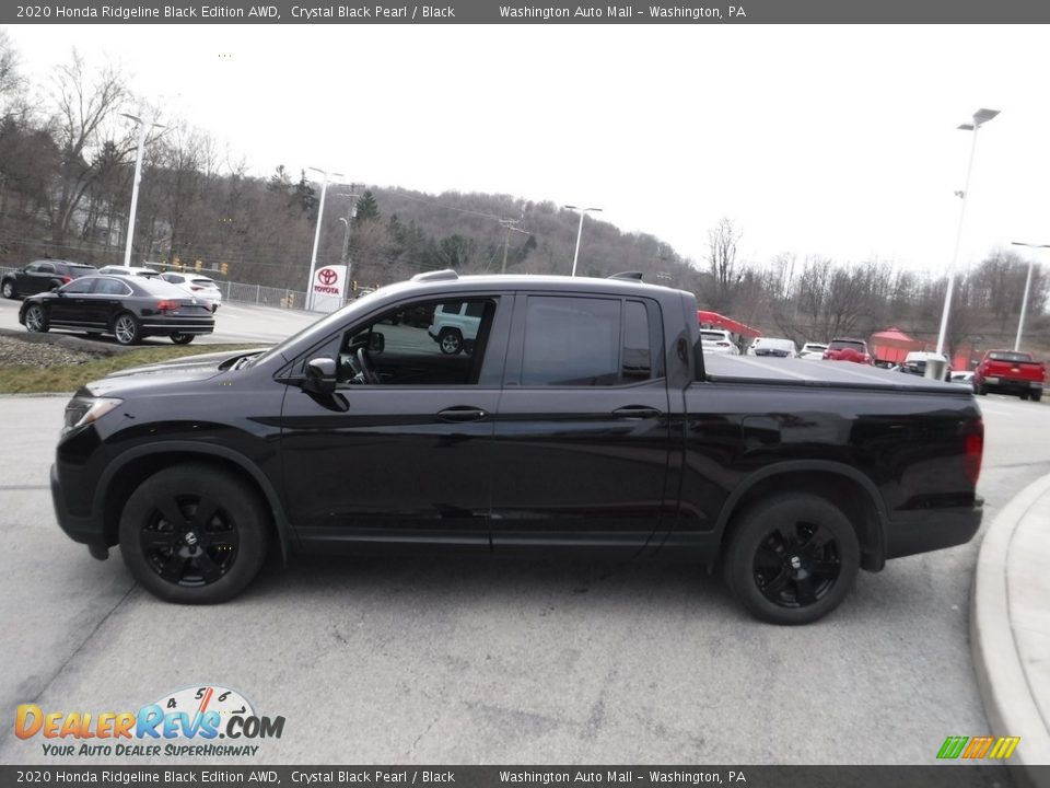 2020 Honda Ridgeline Black Edition AWD Crystal Black Pearl / Black Photo #8