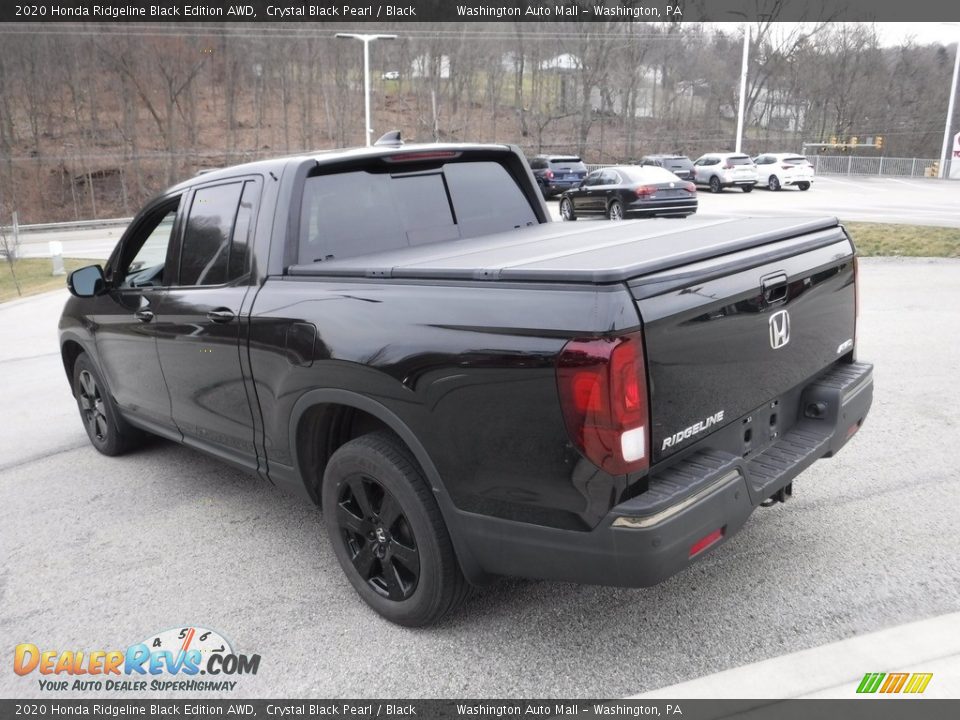 2020 Honda Ridgeline Black Edition AWD Crystal Black Pearl / Black Photo #9