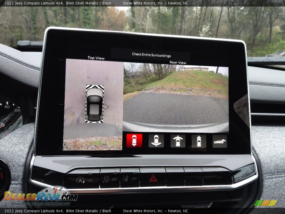 2022 Jeep Compass Latitude 4x4 Billet Silver Metallic / Black Photo #23