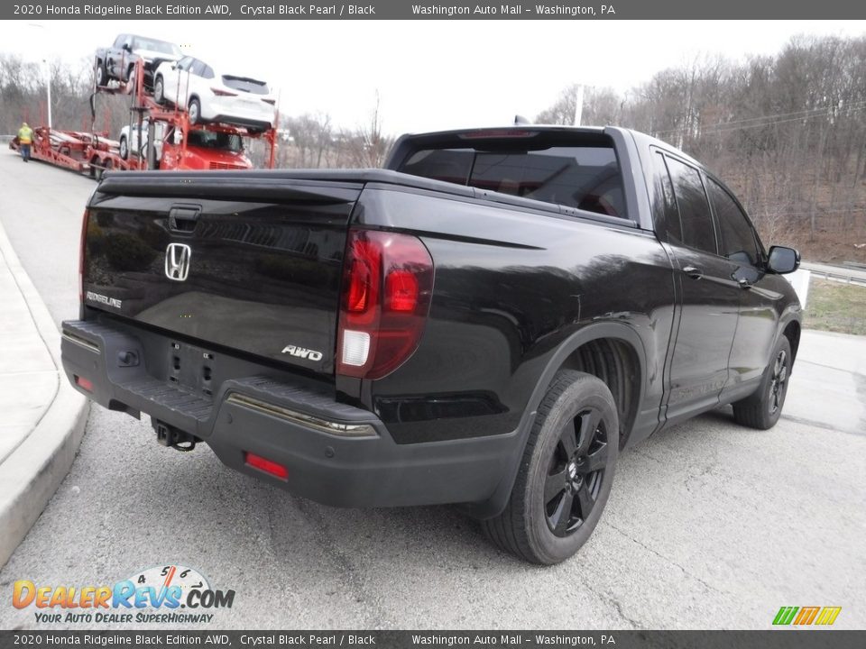 2020 Honda Ridgeline Black Edition AWD Crystal Black Pearl / Black Photo #11