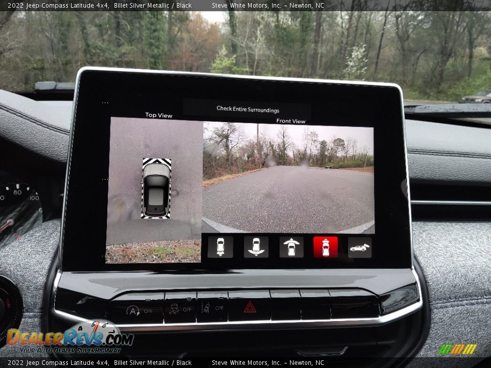 2022 Jeep Compass Latitude 4x4 Billet Silver Metallic / Black Photo #24