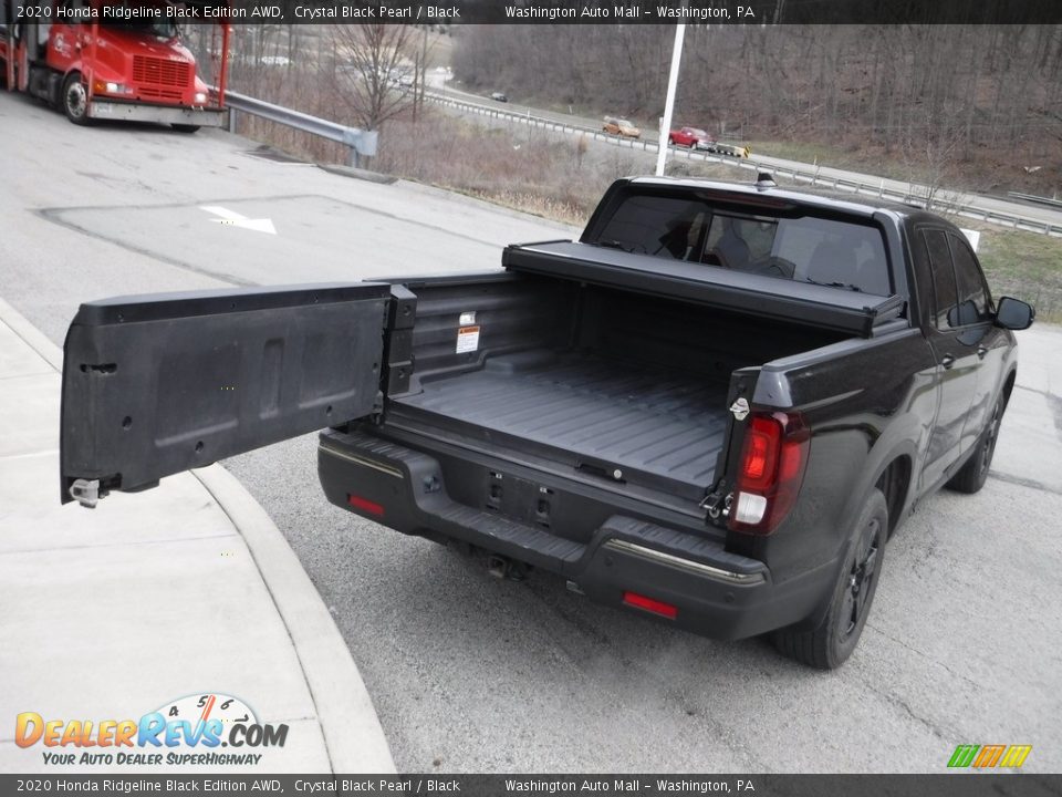 2020 Honda Ridgeline Black Edition AWD Crystal Black Pearl / Black Photo #15