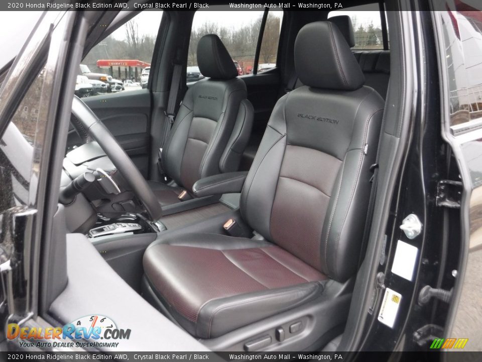 Black Interior - 2020 Honda Ridgeline Black Edition AWD Photo #18