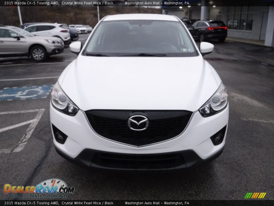 2015 Mazda CX-5 Touring AWD Crystal White Pearl Mica / Black Photo #3