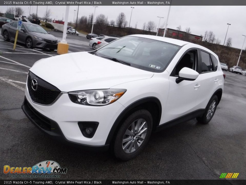 2015 Mazda CX-5 Touring AWD Crystal White Pearl Mica / Black Photo #4