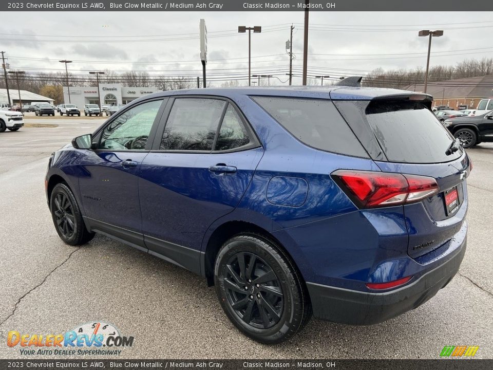 2023 Chevrolet Equinox LS AWD Blue Glow Metallic / Medium Ash Gray Photo #2