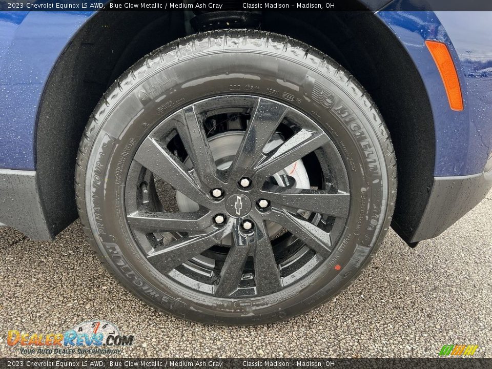 2023 Chevrolet Equinox LS AWD Blue Glow Metallic / Medium Ash Gray Photo #5