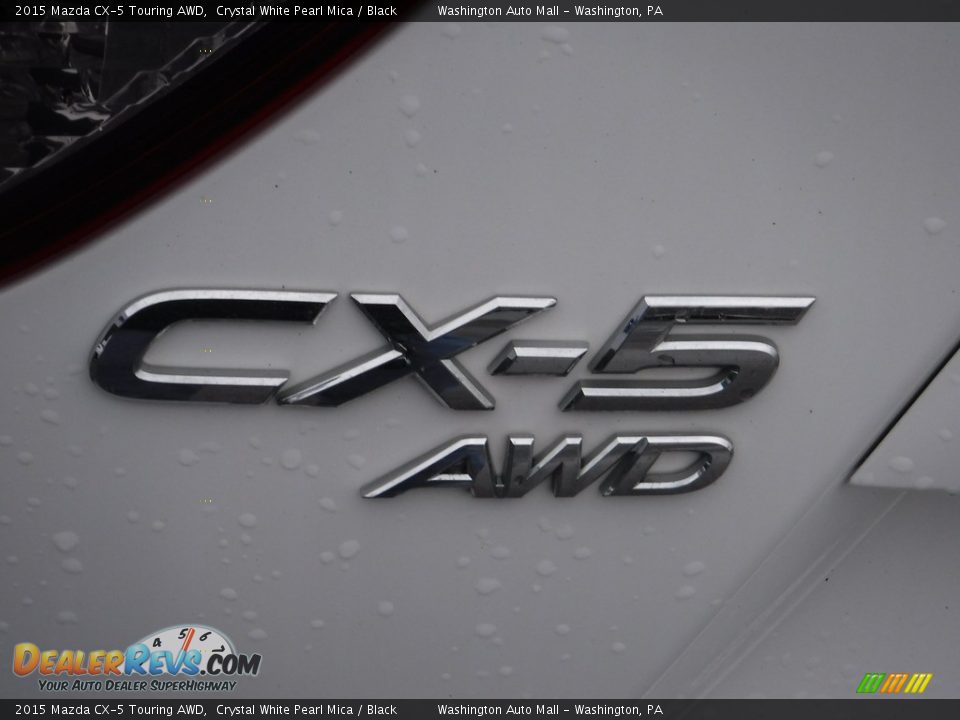 2015 Mazda CX-5 Touring AWD Crystal White Pearl Mica / Black Photo #8