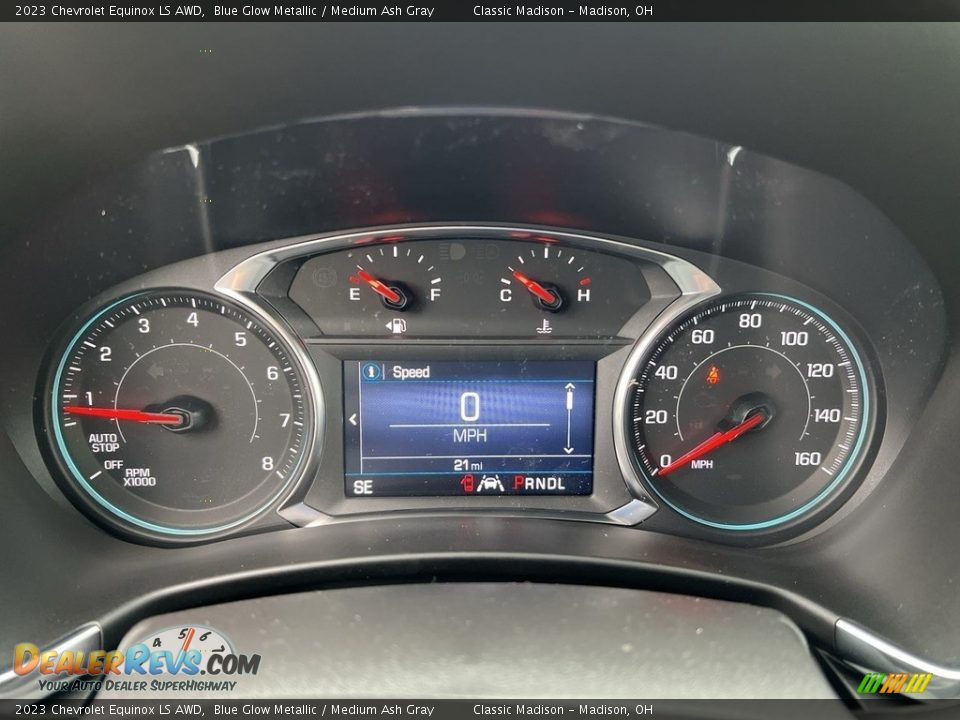 2023 Chevrolet Equinox LS AWD Blue Glow Metallic / Medium Ash Gray Photo #10
