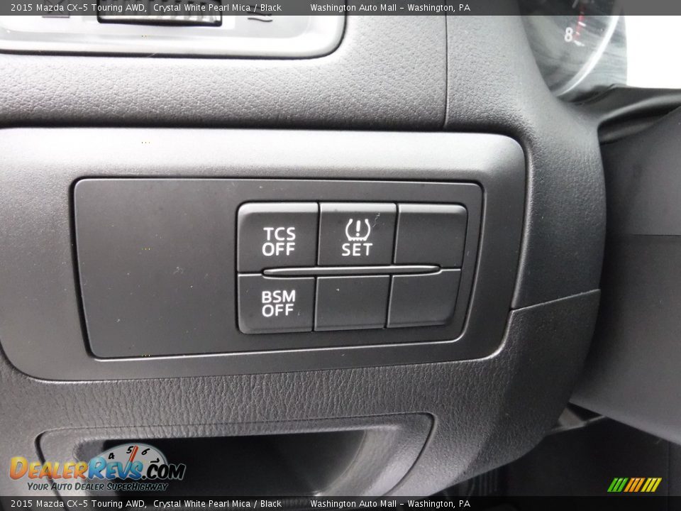 2015 Mazda CX-5 Touring AWD Crystal White Pearl Mica / Black Photo #13