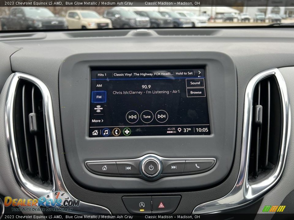 2023 Chevrolet Equinox LS AWD Blue Glow Metallic / Medium Ash Gray Photo #11