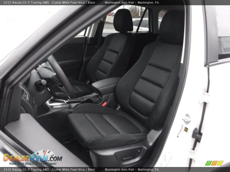 2015 Mazda CX-5 Touring AWD Crystal White Pearl Mica / Black Photo #15