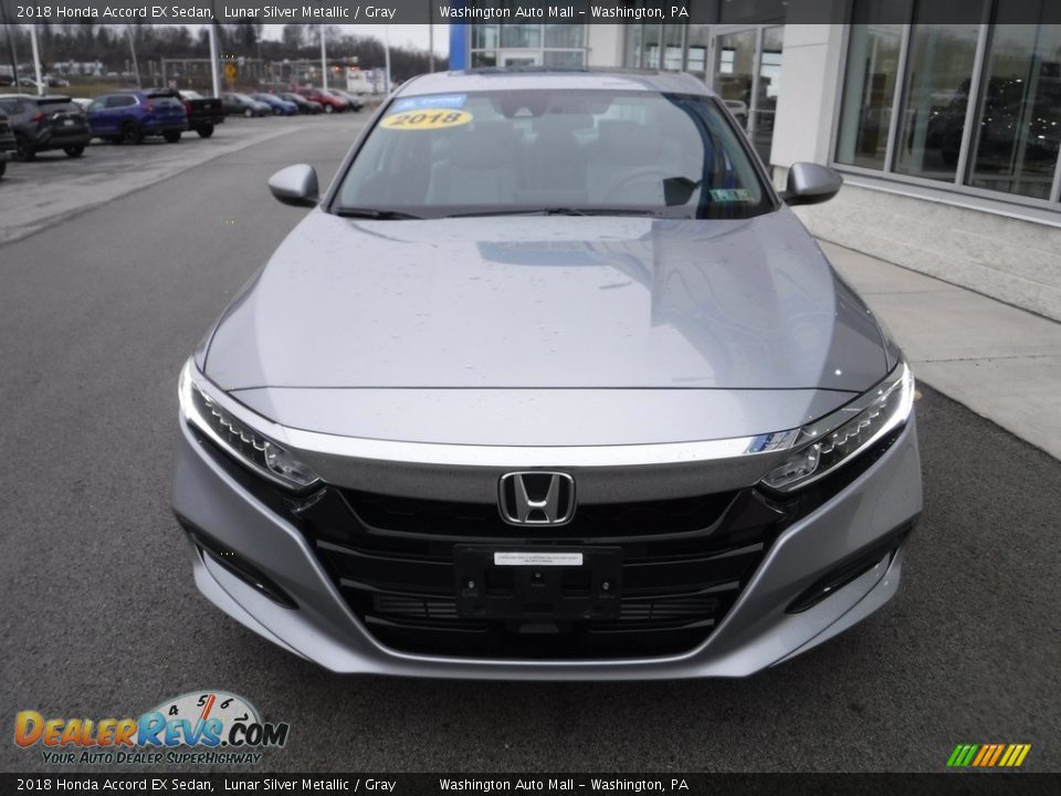 2018 Honda Accord EX Sedan Lunar Silver Metallic / Gray Photo #5