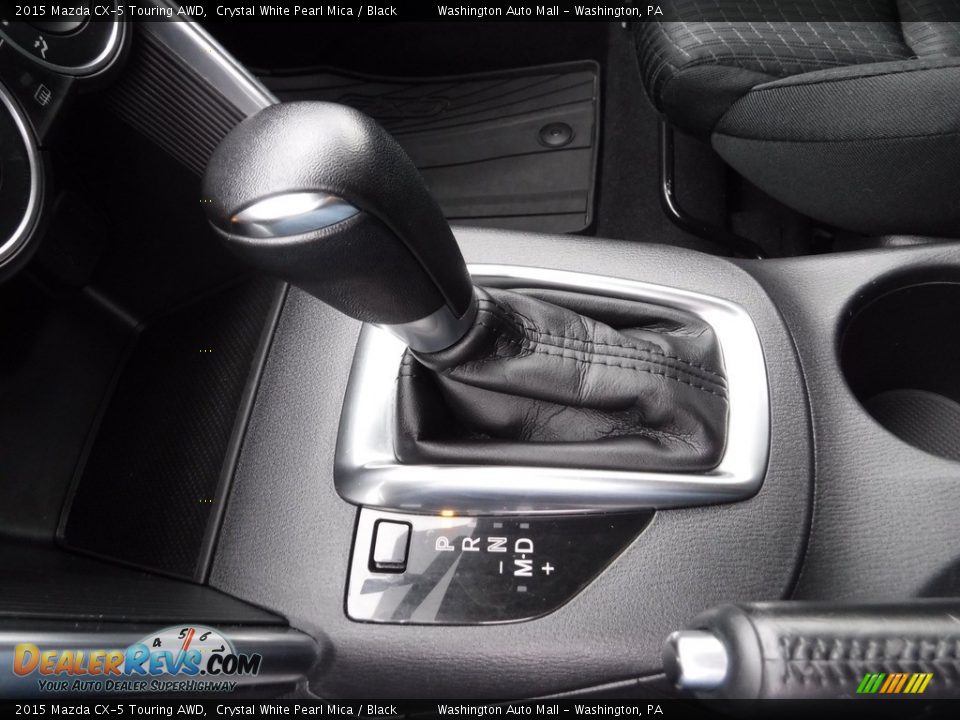 2015 Mazda CX-5 Touring AWD Crystal White Pearl Mica / Black Photo #16
