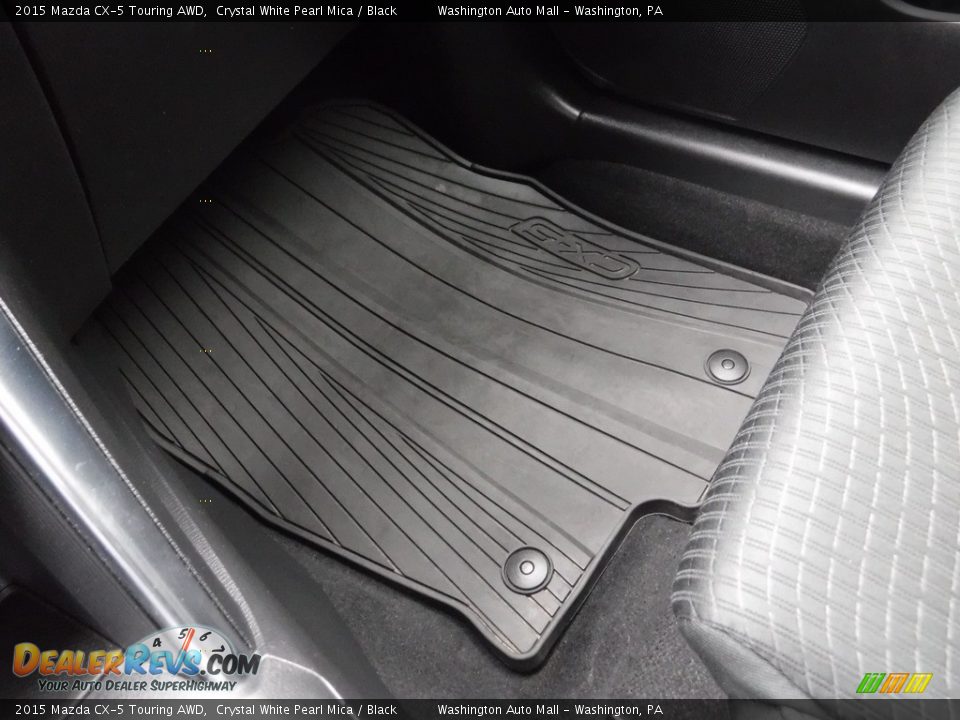2015 Mazda CX-5 Touring AWD Crystal White Pearl Mica / Black Photo #18