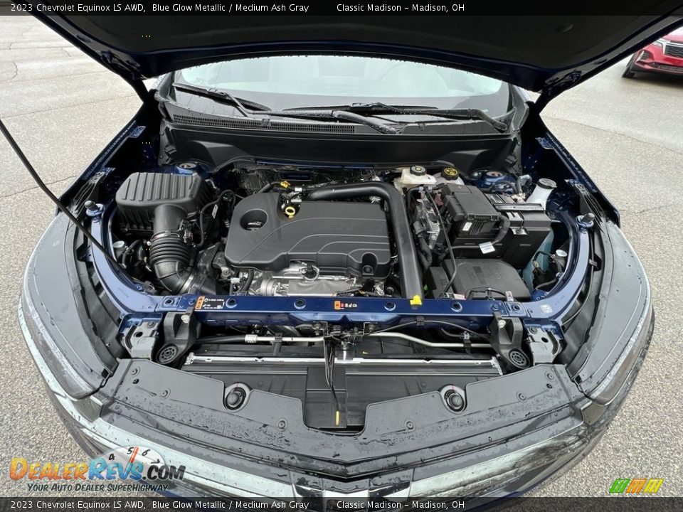 2023 Chevrolet Equinox LS AWD Blue Glow Metallic / Medium Ash Gray Photo #19