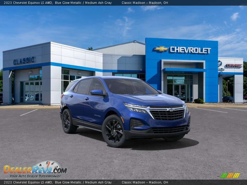 2023 Chevrolet Equinox LS AWD Blue Glow Metallic / Medium Ash Gray Photo #20