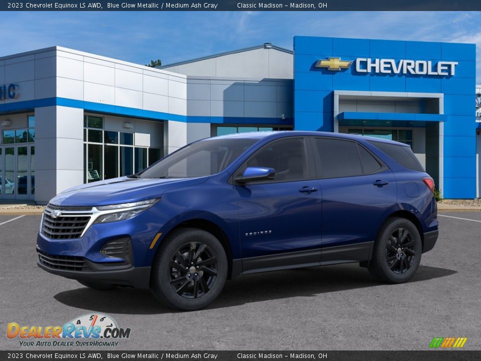 2023 Chevrolet Equinox LS AWD Blue Glow Metallic / Medium Ash Gray Photo #21