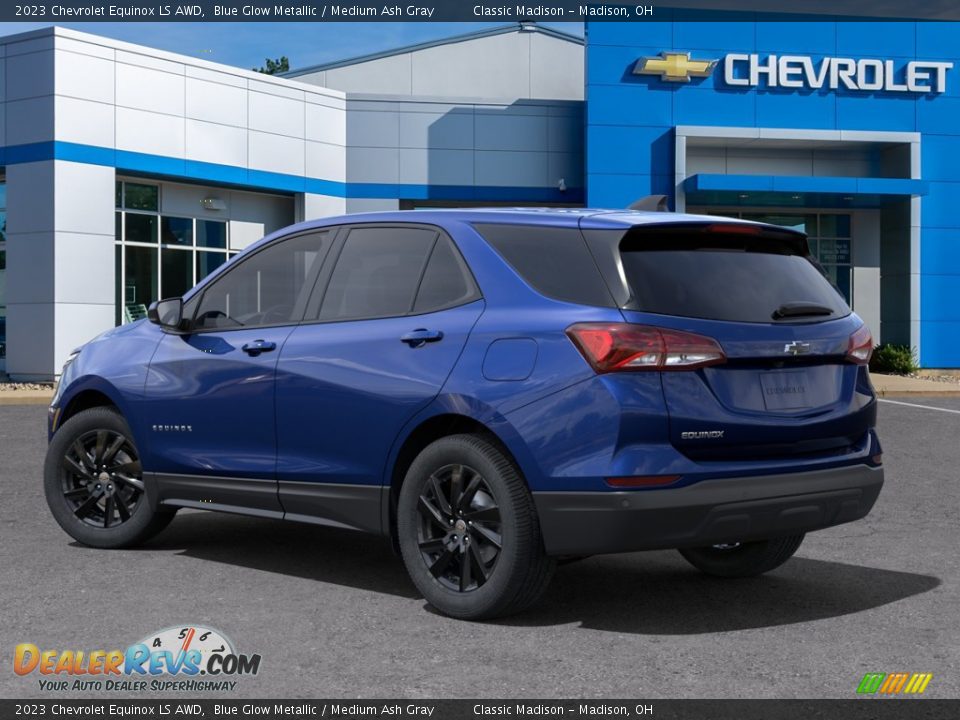 2023 Chevrolet Equinox LS AWD Blue Glow Metallic / Medium Ash Gray Photo #22
