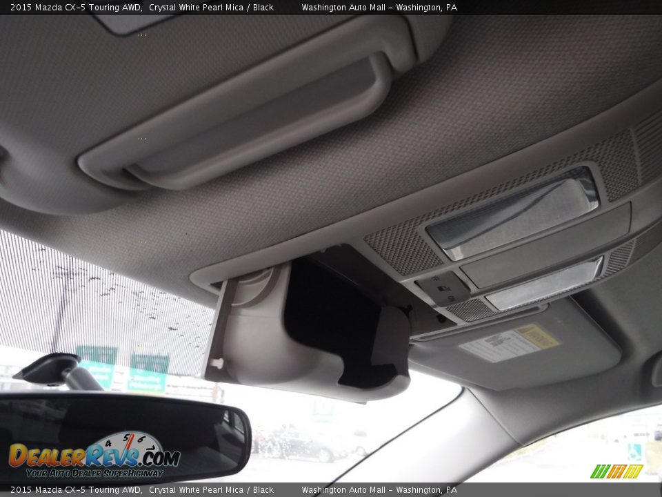 2015 Mazda CX-5 Touring AWD Crystal White Pearl Mica / Black Photo #26