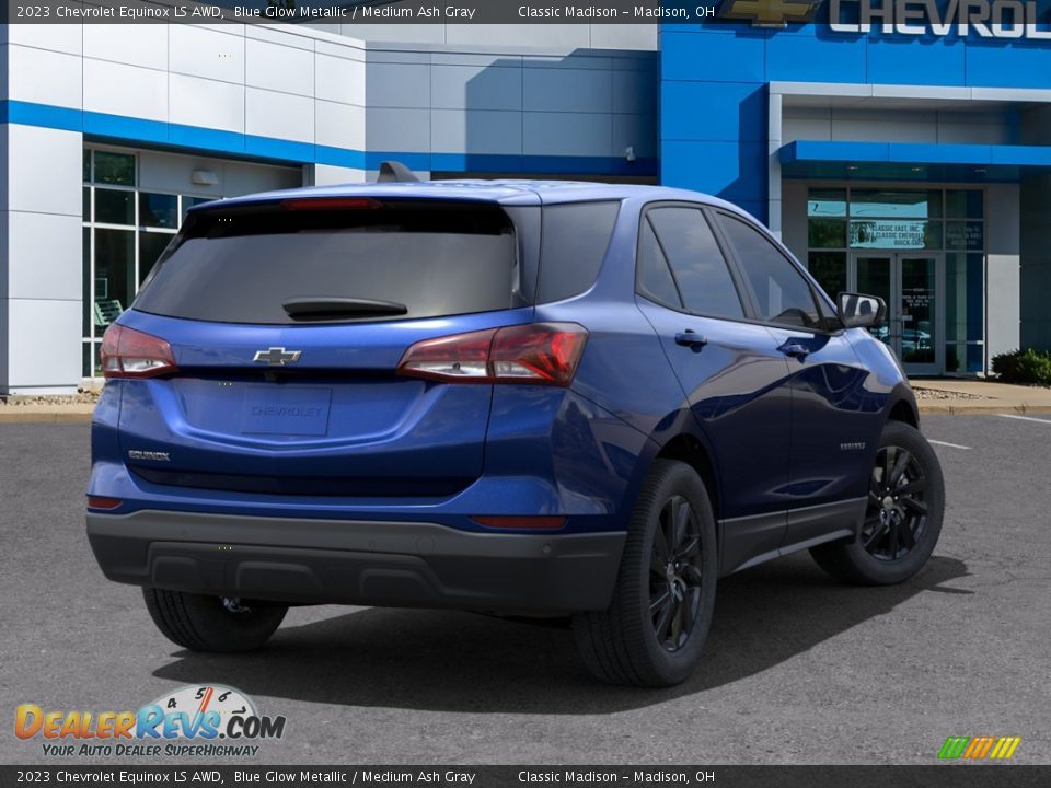 2023 Chevrolet Equinox LS AWD Blue Glow Metallic / Medium Ash Gray Photo #23