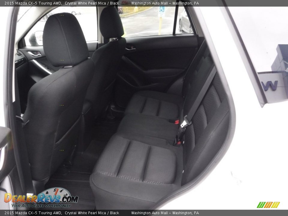 2015 Mazda CX-5 Touring AWD Crystal White Pearl Mica / Black Photo #27
