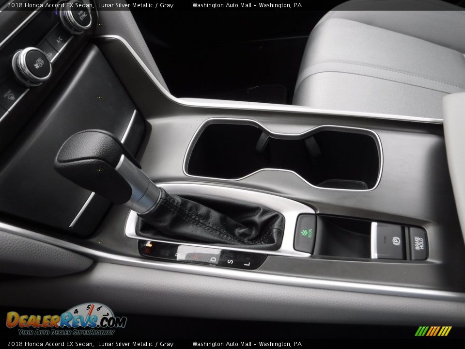2018 Honda Accord EX Sedan Lunar Silver Metallic / Gray Photo #17