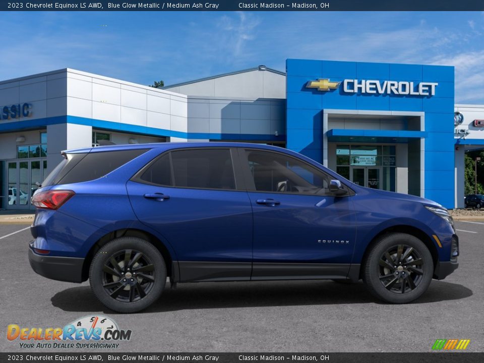 2023 Chevrolet Equinox LS AWD Blue Glow Metallic / Medium Ash Gray Photo #24