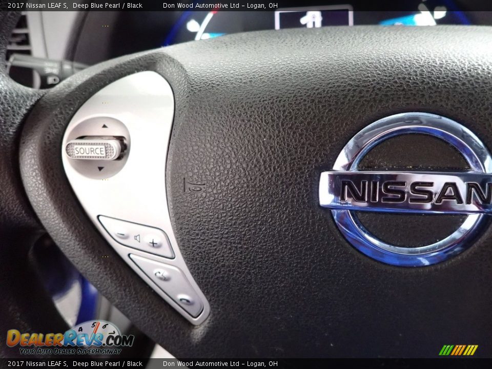2017 Nissan LEAF S Steering Wheel Photo #15